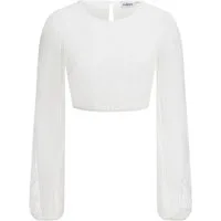 Nübler Dirndlbluse Dirndlbluse Cania in Muschelweiß von Nübler