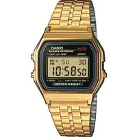 CASIO VINTAGE Chronograph A159WGEA-1EF, Quarzuhr, Armbanduhr, Damen, Herren, digital, retro, Stoppfunktion