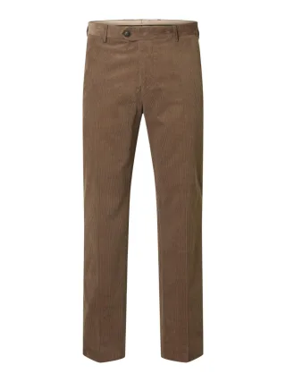 Selected - Cordhose - Slhreg-Duca braun - Gr. - 54