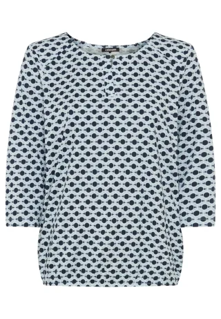 Olsen - T-Shirt Long Sleeves Power Navy - Gr. - 40