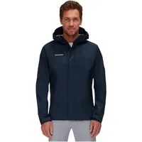 Mammut Softshelljacke Hardshell-Wanderjacke Microlayer 2.0 HS Hooded (2.5-Lagen)