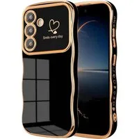 LuxusKollektion Smartphone-Hülle Handyhülle Silikon Kameraschutz Samsung Galaxy A17 4G 5G Schwarz