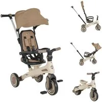 Byox Dreirad Dreirad Juno 4 in 1 Laufrad, Schiebegriff Sitzdrehung Sonnendach