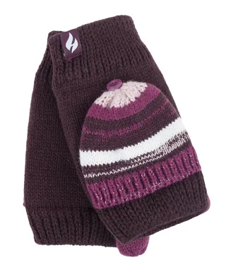 Heat Holders Womens Bronte Style Cute Converter Handschuhe