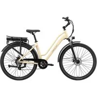 Maxtron E-Bike Cityrad Maxtron Urban 7 E-Citybike 28 Zoll, 7 Gang Shimano Altus Schaltwerk, Kettenschaltung, Heckmotor, 460,8 Wh, (Packung), Tiefeinsteiger für Damen