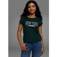 KIDSWORLD T-Shirt New York - Print Kurzarm, gerade Passform, mit stylischem Druck