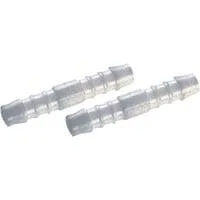 Schlauchverbindung 12mm, Kupplung weiß, 2 Stück