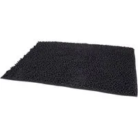 LIVINA HOME Badematte Badteppich rutschfeste Badematten, flauschiger und weicher Badteppich, rutschhemmend beschichtet, Chenillen Optik, trockene und schimmelresistente Badedecke, wasserabsorbierend, fußbodenheizungsgeeignet, schnell trocknend, Cheni
