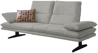 W.SCHILLIG 2-Sitzer "broadway" Sitztiefenverstellung, Kopfteil- & Seitenteilverstellung, Breite 216cm