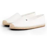 Tommy Hilfiger FLAG CANVAS ESPADRILLE Espadrille,Slipper, Flats, Bequemschuh, Jutebezug und Ziernähten, schmale Form