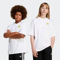 adidas Originals T-Shirt ADIDAS ORIGINALS X SMILEY WORLD KIDS sportlicher Stil, für Kinder und Teens, mit Rundhalsausschnitt
