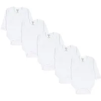 TupTam Langarmbody TupTam Jungen Baby Body Langarm Unifarben 5er Pack