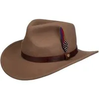 Stetson Cowboyhut (1-St) Cowboyhut mit Lederband