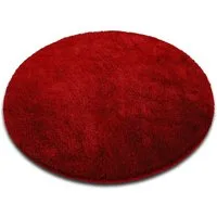 Karat Badematte Karat Hazy Rund, Viele Farben & Größen, Polyester, rutschfeste Latexbeschichtung, waschmaschinenfest, Polyester, extra weicher Flor