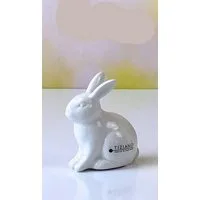 TIZIANO - DESIGN & EMOTIONS Dekofigur Deko Hase Lucca cremeweiß – modern – 11, 13 oder 15 cm