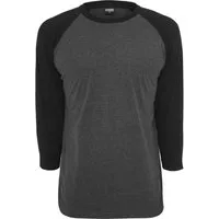 URBAN CLASSICS T-Shirt Urban Classics Herren Contrast 3/4 Sleeve Raglan Tee (1-tlg)