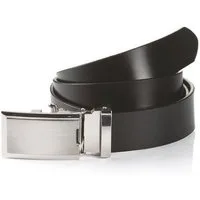 MONTI Ledergürtel 3,5 cm breit, Klassisch-Business, Automatikschließe