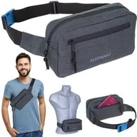 ELEPHANT Bauchtasche Hüfttasche Crossbag Elephant Travel Gürteltasche, Outdoor Tasche Gassi Bag Waist Bag Damen Herren Reise