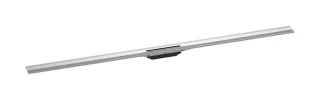 Hansgrohe Duschrinne Fertigset RainDrain Flex 1600 mm kürzbar für Wandmontage edelstahl gebürstet  56262800