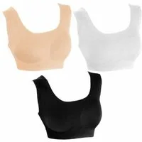 HSP Hanse Shopping GmbH Soft-BH 3er-Pack in drei schönen Farben