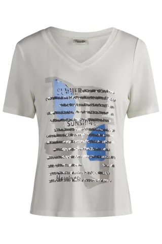 Barbara Lebek - T-Shirts offwhite - Gr. - 48