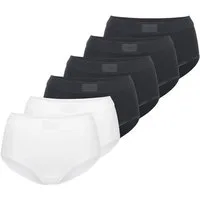 sloggi Maxislip 6er Pack Double Comfort T (Spar-Set, 6-St) Maxi Slip - Baumwolle - Atmungsaktiv