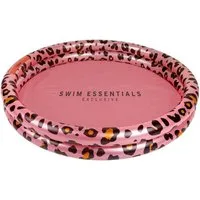 Swim Essentials Pool Swimming Pool 100 cm Leopard Rose Gold 100 x 17 cm, Swimmingpool Planschbecken