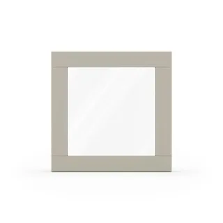 Fenster Kieselgrau RAL 7032, Holzfenster, Classic IV 68, 510 x 510 mm, einteilig, festverglast, individuell konfigurieren