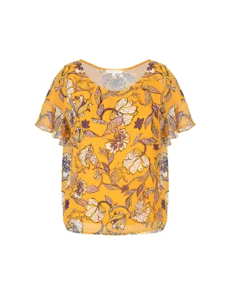 Patrizia Pepe Bluse Damen orange