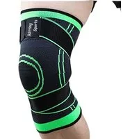 Rötting Design Kniebandage Rötting Sports 2 Kniebandagen Sportbandage Kniestütze neongrün/schwarz