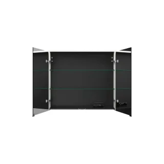 Burgbad Spiegelschrank Eqio 800x900x170 Weiß Hochglanz, SPGT090F2009 SPGT090F2009