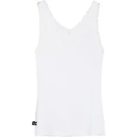 like it! Achseltop mit tiefem V-Ausschnitt mit Spitze
