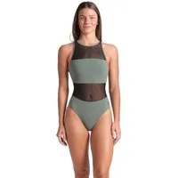 Arena Badeanzug Mesh Panels Swimsuit Vent Back