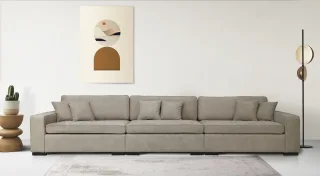 Home affaire 3-Sitzer "Skara XXL" Lounge-Sofa XXL mit Federkern-Polsterung, in vielen Bezugsvarianten