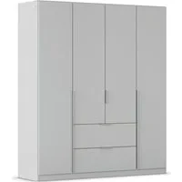OTTO home Drehtürenschrank Kleiderschrank Schrank Garderobe AGORDO mit Dekor- oder Hochglanzfront (in zwei Griff-Farben, Breite 181 cm) mit Außenschubkästen, Serie in 7 Breiten und 2 Höhen MADE IN GERMANY