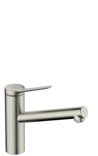 Hansgrohe Spültischmischer 150 Zesis M33 EcoSmart 1jet edelstahl-optik, 74813800 74813800