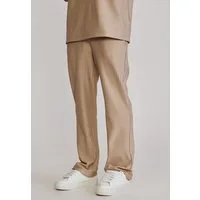 Siksilk Jogger Pants SikSilk Herren Grau Plisse Track Pants