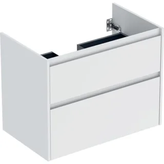 Geberit Ersatzteile Unterschrank für Möbelwaschtisch, 2 Schubladen B:80cm, weiß matt, 246352001 246352001