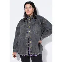 Studio Untold Hemdbluse Jeanshemd oversized Vintage Look