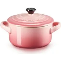 LE CREUSET Auflaufform Mini-Cocotte rund rose quartz 10cm, Steinzeug