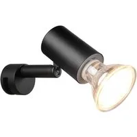 TRIO Leuchten Spiegelleuchte, Dimmfunktion, LED wechselbar, Warmweiß, Badezimmerlampen Spiegel-schrank Gäste WC Spiegelklemmleuchte Höhe 5cm