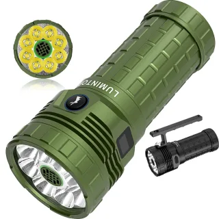 Lumintop Mach4695 with OLED Display 30000LM Strong Light 8*XPH50 LED Flashlight With 46950 Battery USB-C Charge Discharg