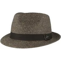 Göttmann Strohhut Sommerlicher Trilby Newmann aus 100% Stroh mit Ripsband