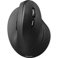 Hama Hama EMW-500 Ergonomische Maus Funk Optisch Schwarz 6 Tasten 1800 d Mäuse