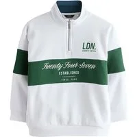 Next Sweater Sweatshirt mit Reißverschlusskragen (1-tlg)