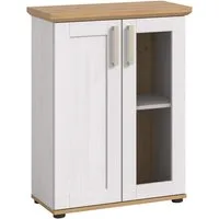 Home affaire Vitrine Cosenza, Höhe 80 cm, 2 Türen, 2Fächer (1-St) Vitrine, Höhe 88 cm, Wohnzimmer, Esszimmer