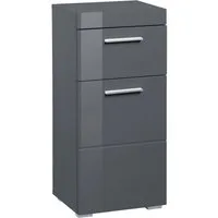 welltime Unterschrank Avena Badezimmerkommode mit 1 Schublade und 1 Tür - Maße (B/T/H) 37/31/79 cm