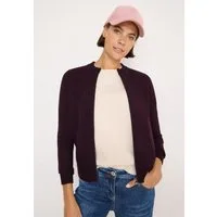 CECIL Cardigan mit Rippbündchen