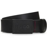 HUGO Ledergürtel Gethon Sz35 mit HUGO Koppelschließe