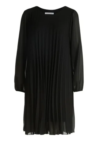 Betty & Co - Chiffonkleid schwarz - Gr. - S